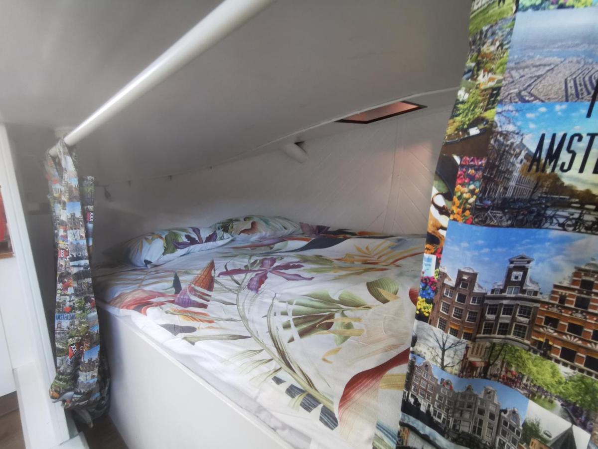 אמסטרדם Waterloo Square River Vieuw Houseboat מראה חיצוני תמונה