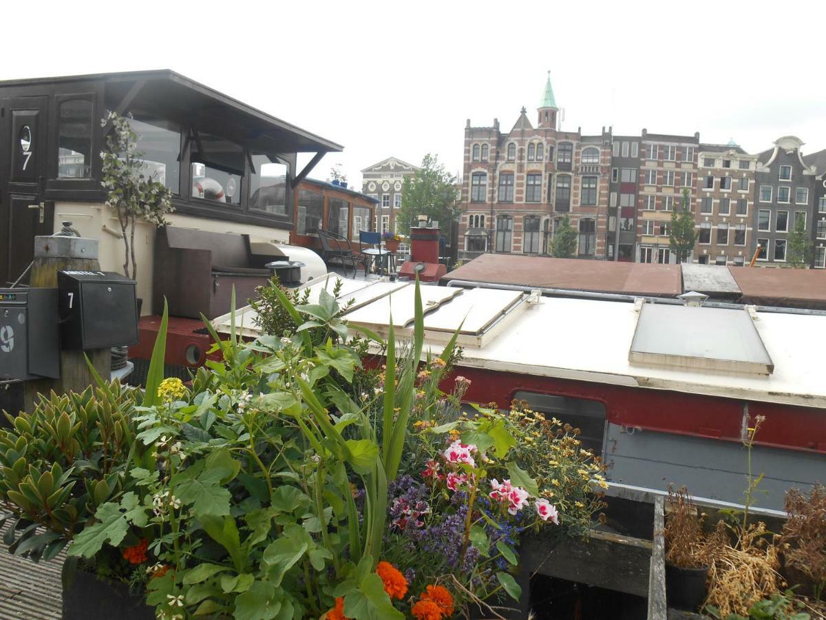 אמסטרדם Waterloo Square River Vieuw Houseboat מראה חיצוני תמונה